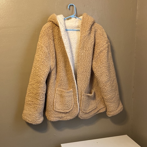 Reversible teddy bear jacket - Picture 3 of 4